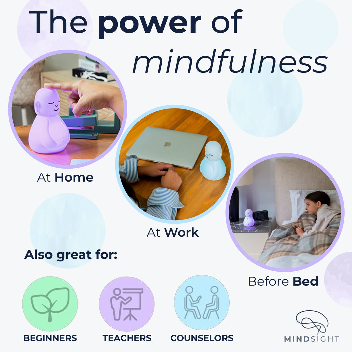 Mindsight: Breathing Buddha for Meditation, Anxiety & Breathwork