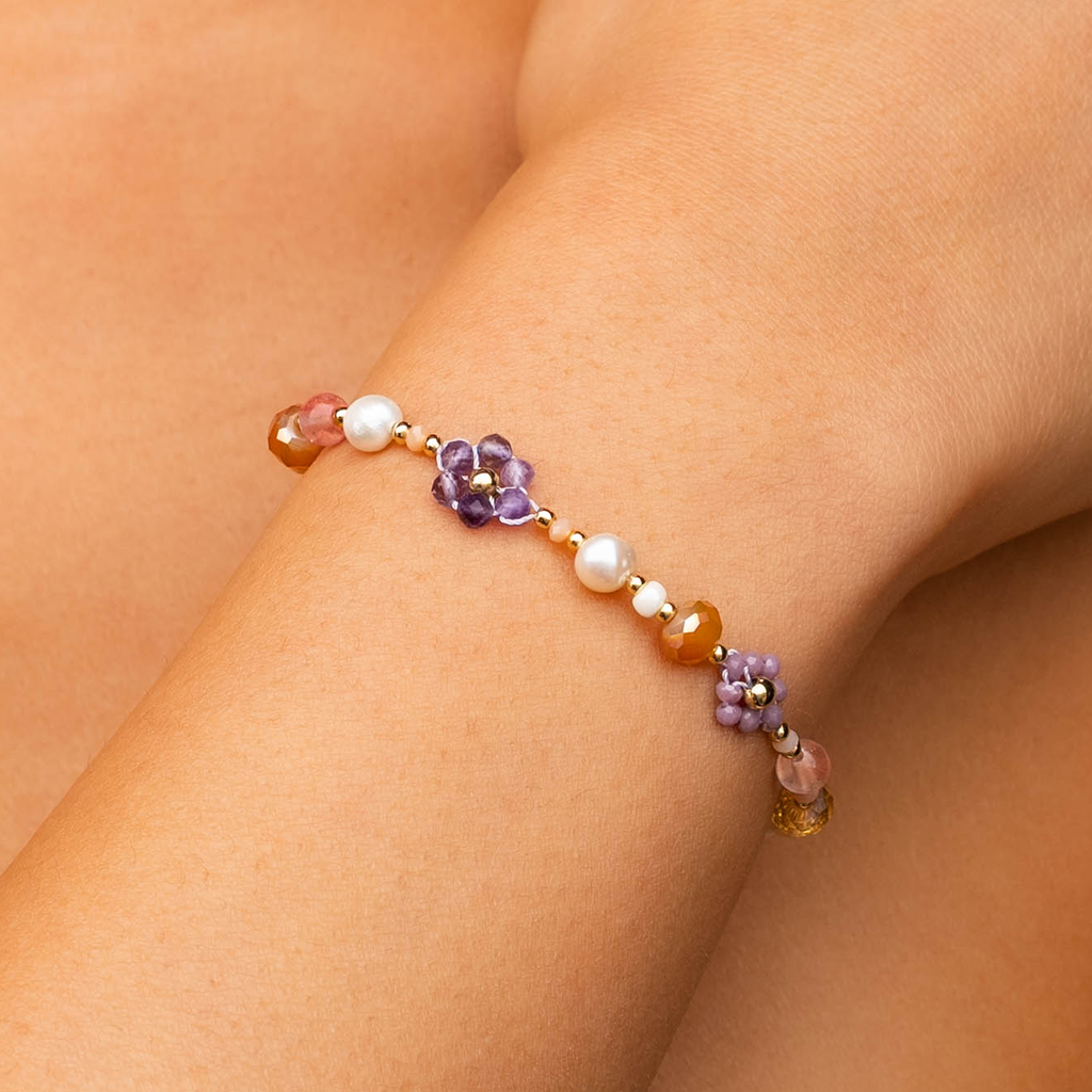 Lotus and Luna: Blossoming Beauty Secret Garden Bracelet