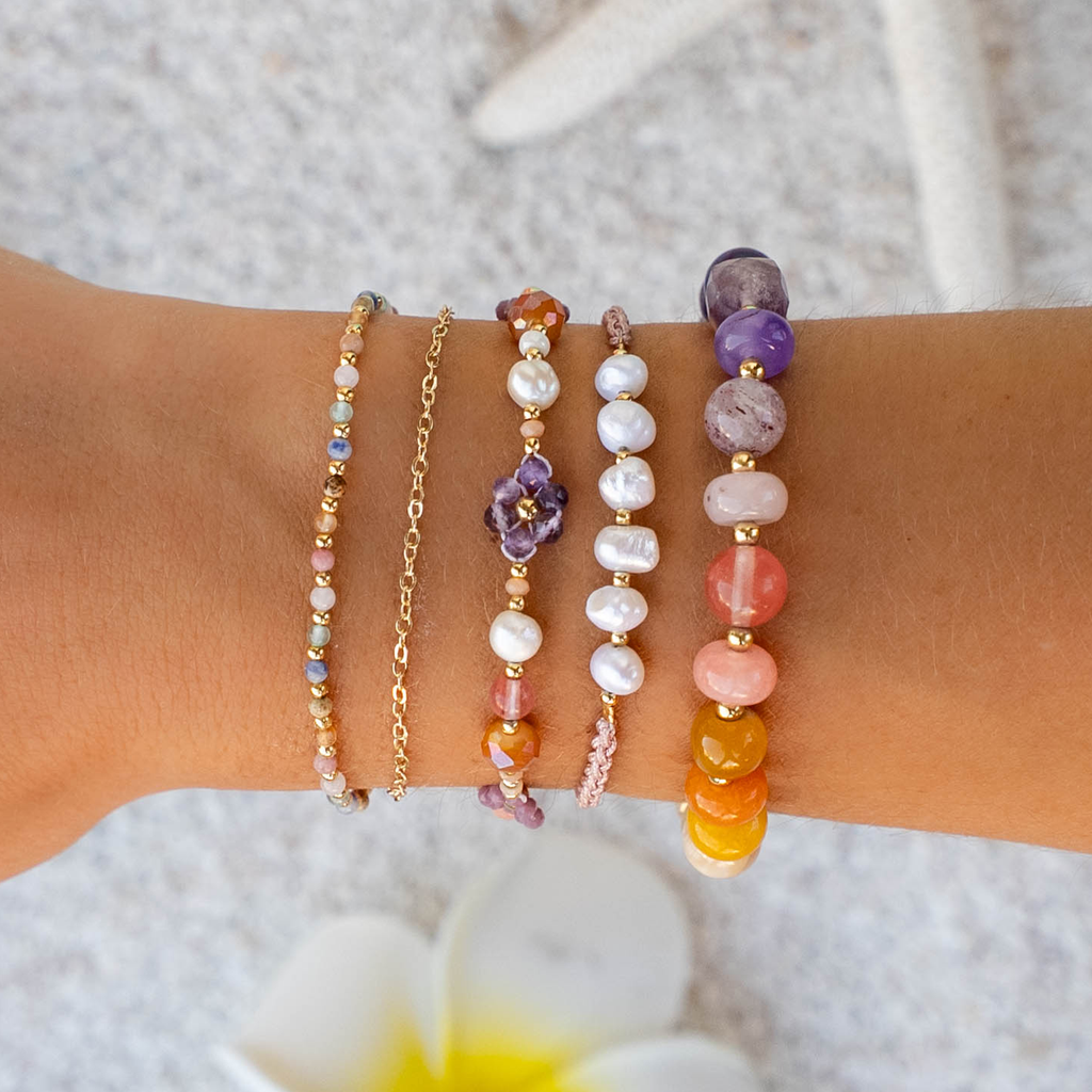 Lotus and Luna: Blossoming Beauty Secret Garden Bracelet