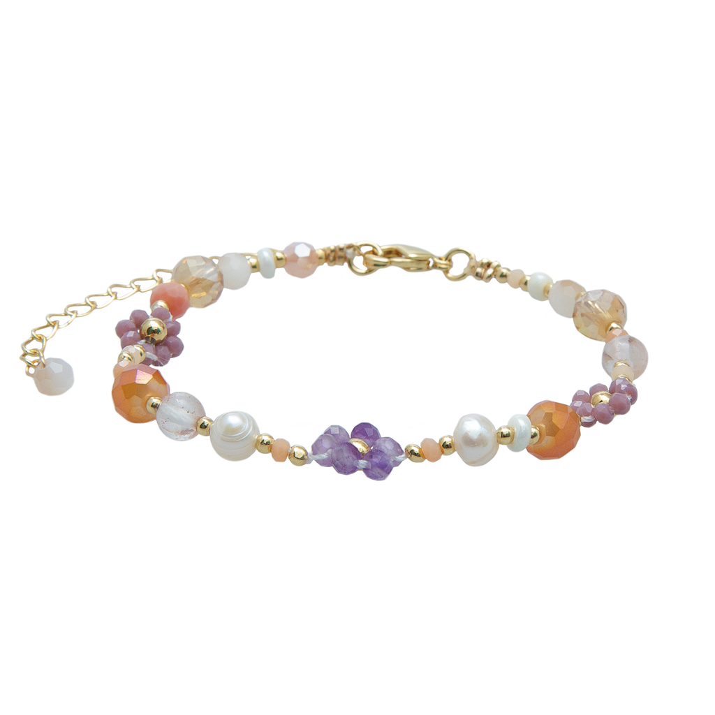Lotus and Luna: Blossoming Beauty Secret Garden Bracelet