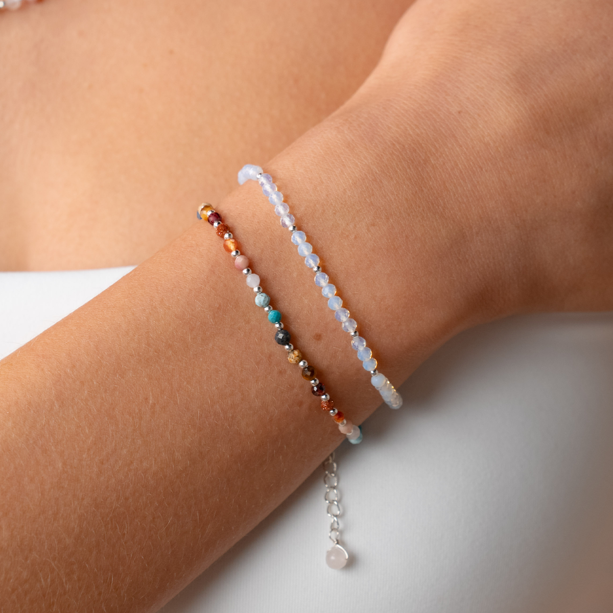 Lotus and Luna: Master Healer 3mm Bracelet (Silver)