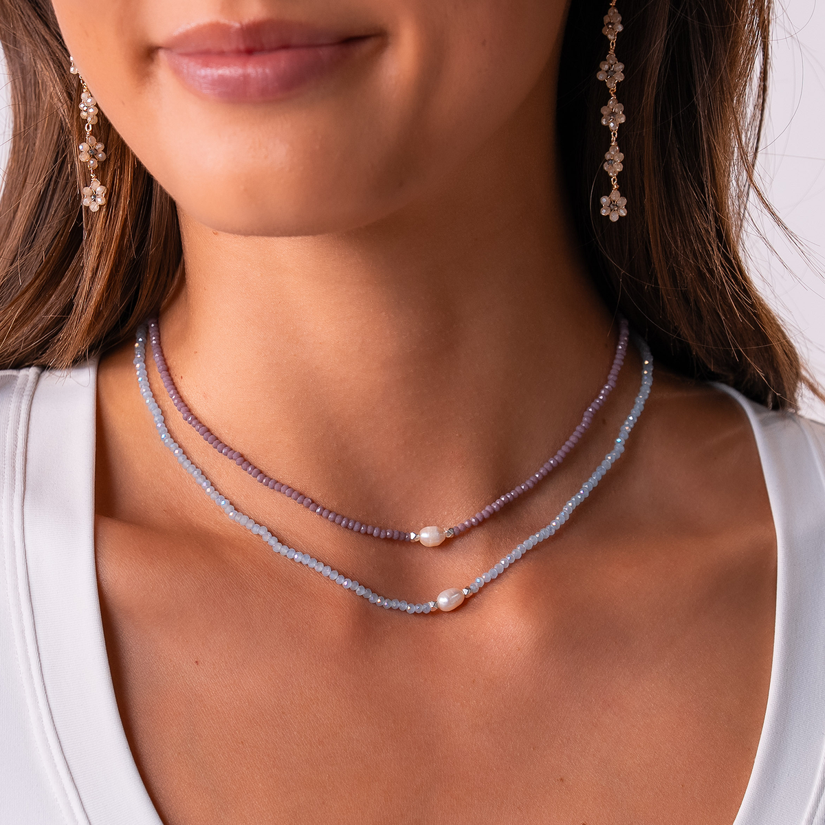 Lotus and Luna: "Sky's The Limit " Goddess Necklace