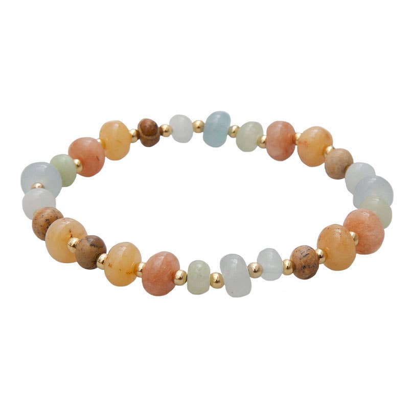 Lotus and Luna: Move Mountains Statement Healing Bracelet