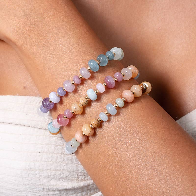 Lotus and Luna: Move Mountains Statement Healing Bracelet