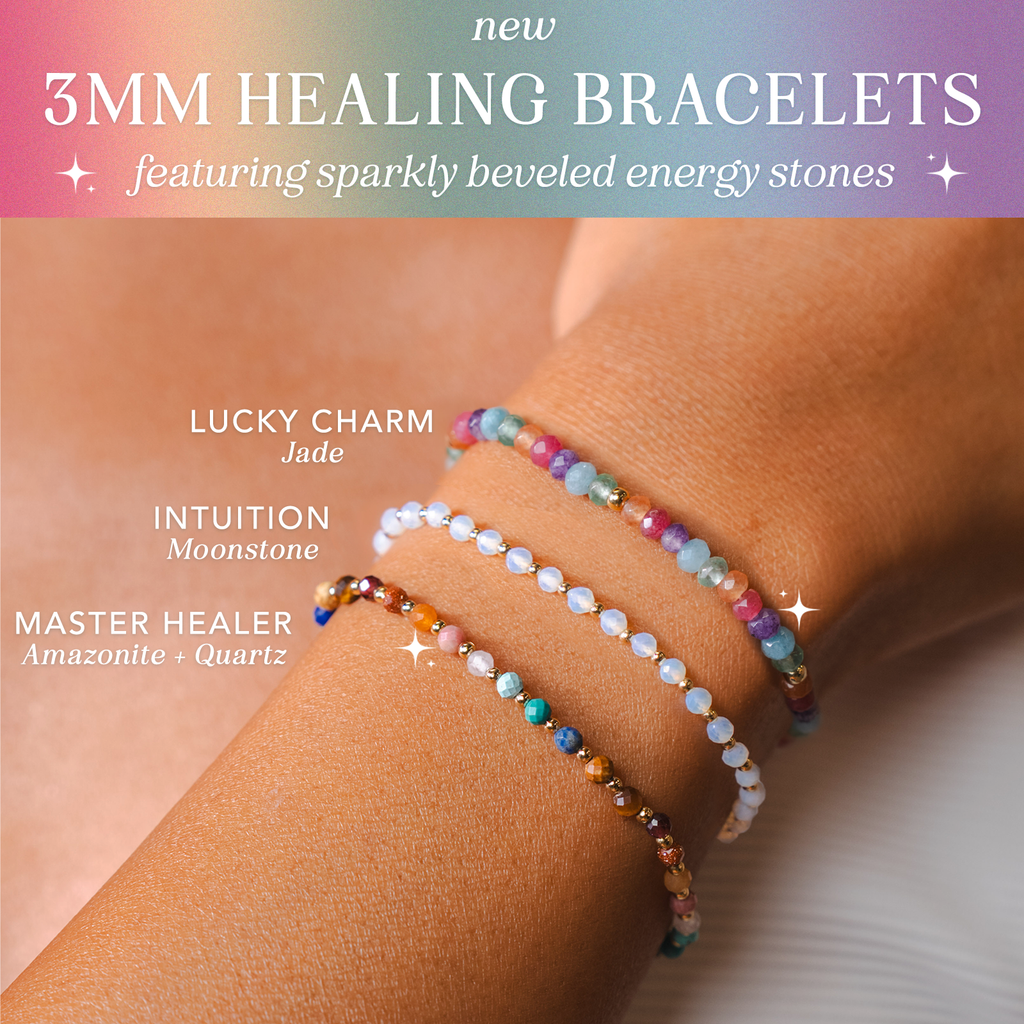 Lotus and Luna: Master Healer 3mm Bracelet (Silver)