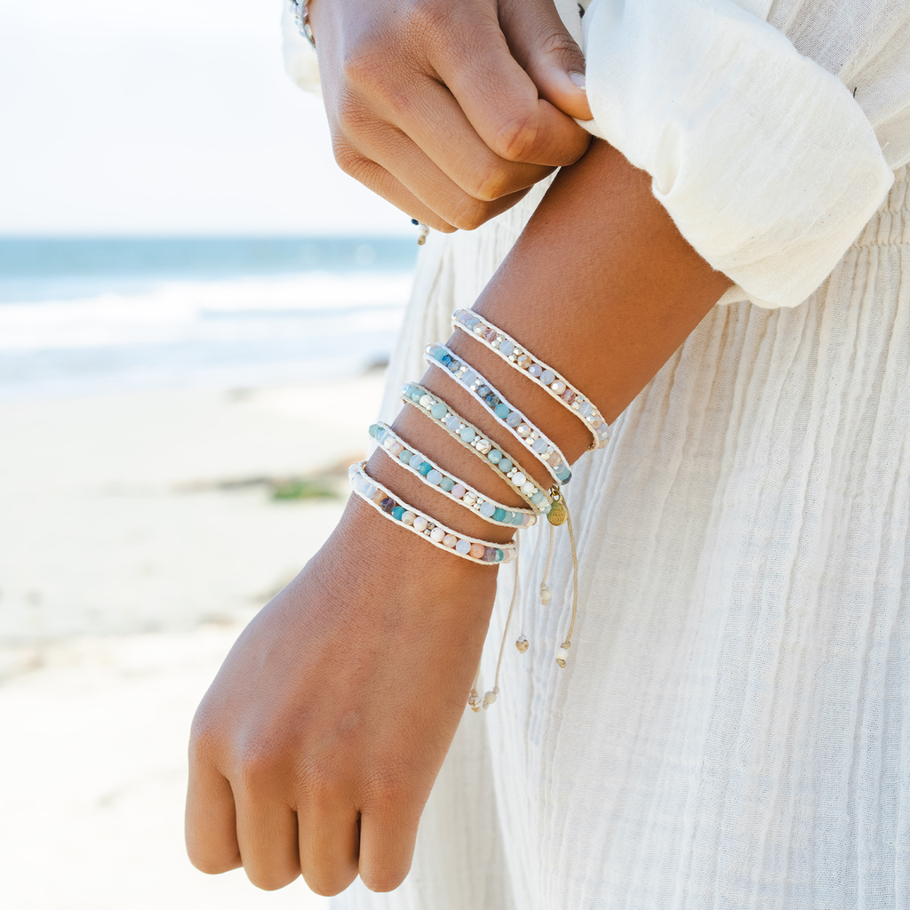 Lotus and Luna: Over the Moon Moonbeam Bracelet