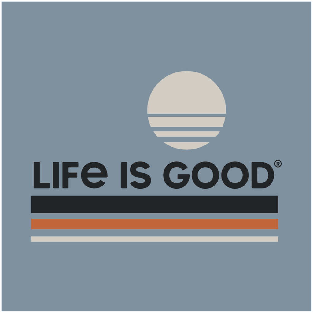 Life Is Good: MEN'S SUN IS GOOD SHORT SLEEVE CRUSHER TEE