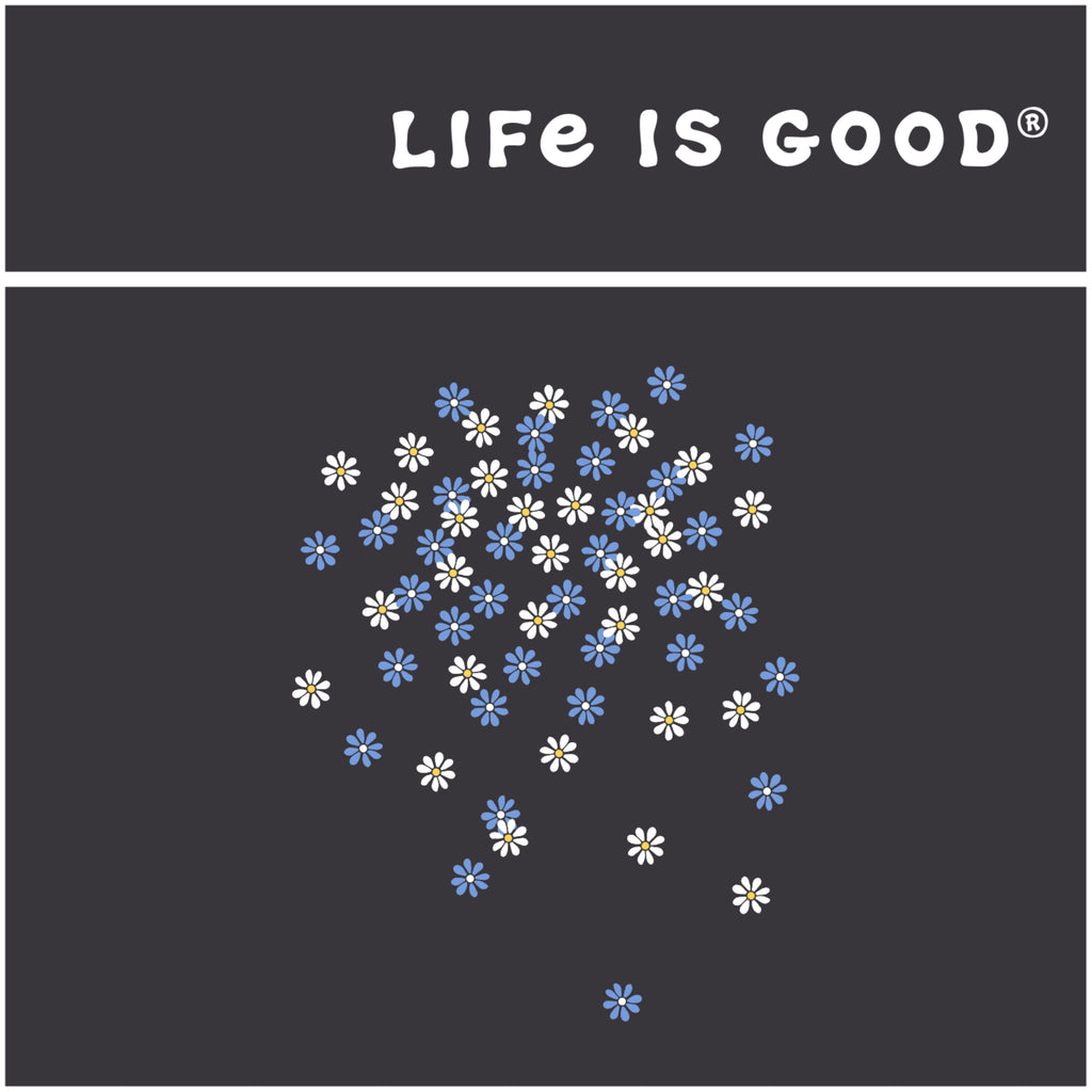 Life is Good: Women’s Scattered Fresh Daisies Crusher-LITE Shrunken Tee