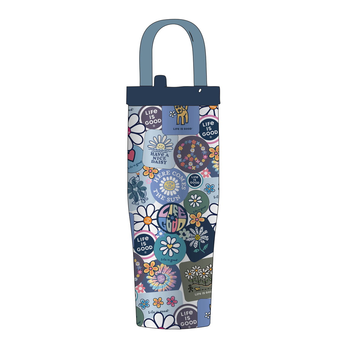 Life Is Good: 30oz Go Cup XL Sticker Co multi/ water bottle
